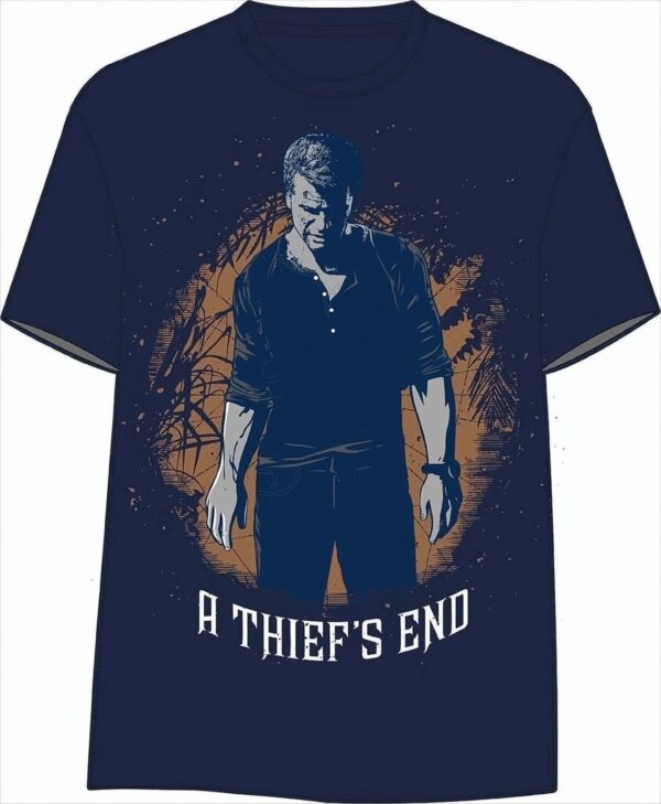 Uncharted 4 T-Shirt A Thief's End Größe M