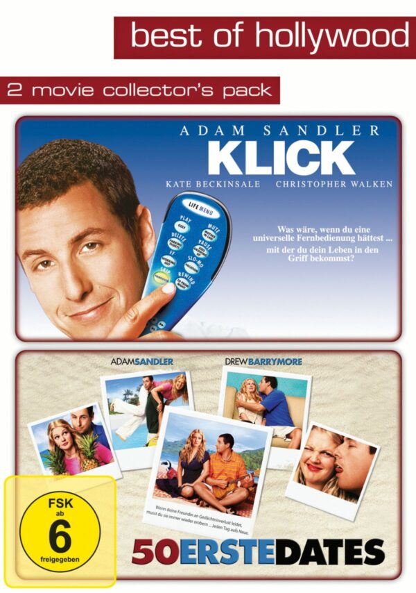 Best of Hollywood - 2 Movie Collector's Pack: Klick / 50 Erste Dates (2 DVDs)