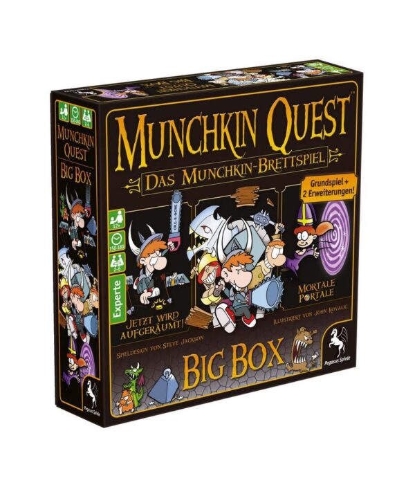 Munchkin Quest Das Brettspiel 2. Edition