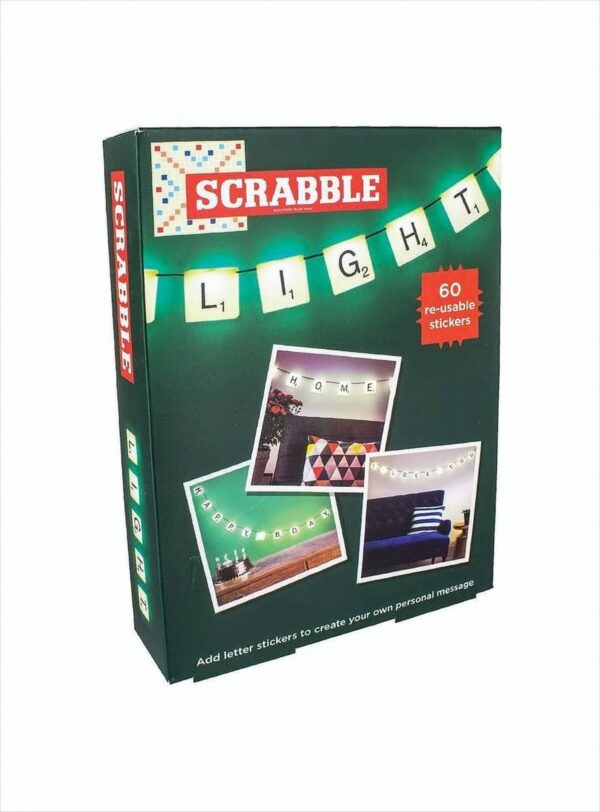 Scrabble Lichterkette