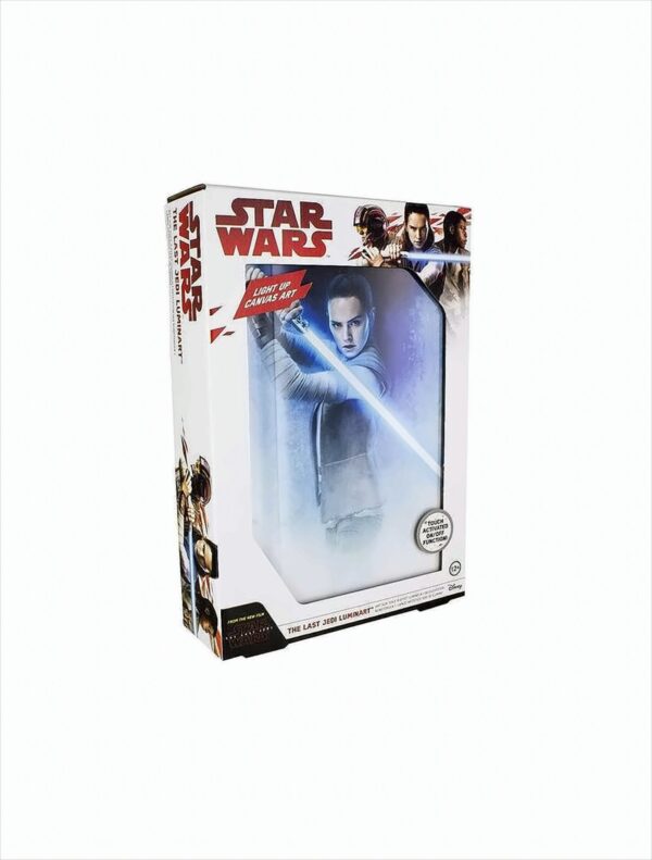 Star Wars Episode 8 The Last Jedi Luminart Ray - mit LED-Hintergrundbeleuchtung