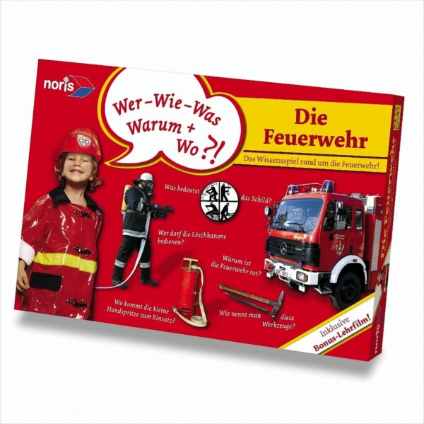 Die Feuerwehr - Lernspiel mit DVD Film