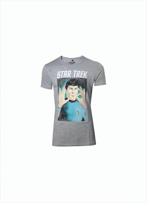 Star Trek T-Shirt -S- Spock, grau