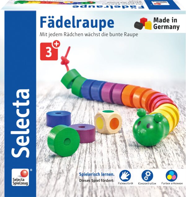 Schmidt Spiele - Selecta - Fädelraupe