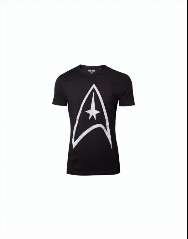 Star Trek T-Shirt -M- Logo, schwarz