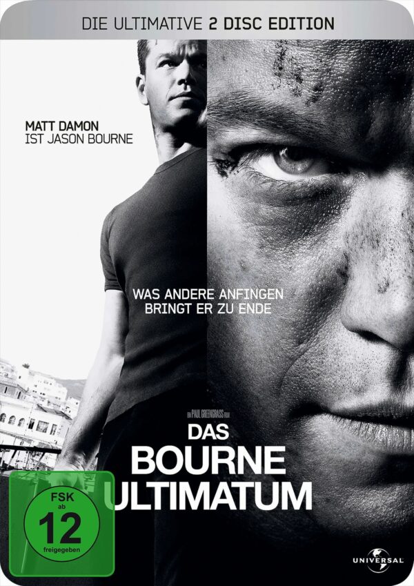 Das Bourne Ultimatum - Die Ultimative 2 Disc Edition (2 DVDs, Steelbook)