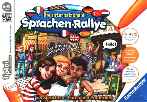 tiptoi Die internationale Sprachen-Rallye