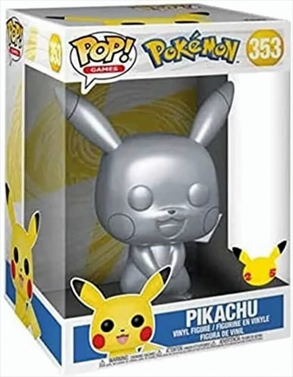 POP - Pokemon - Pikachu Metallic 25 cm