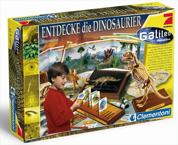 Clementoni - Galileo - Entdecke die Dinosaurier