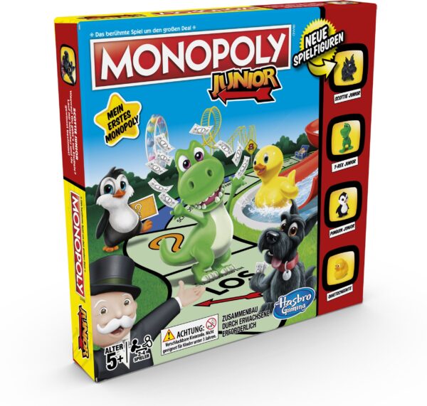 Monopoly - Junior, der Klassiker der Brettspiele für Kinder