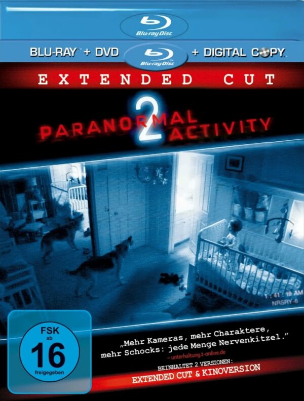 Paranormal Activity 2 (Extended Cut, + DVD, + Digital Copy)