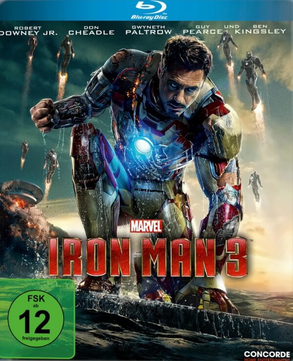 Iron Man 3 (Limited Edition, Steelbook)