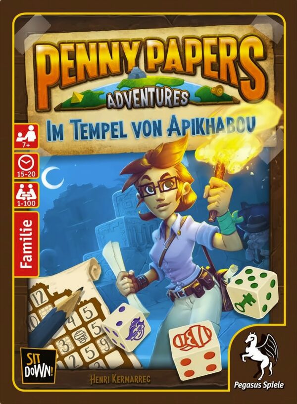 Penny Papers Adventures Im Tempel von Apikhabou