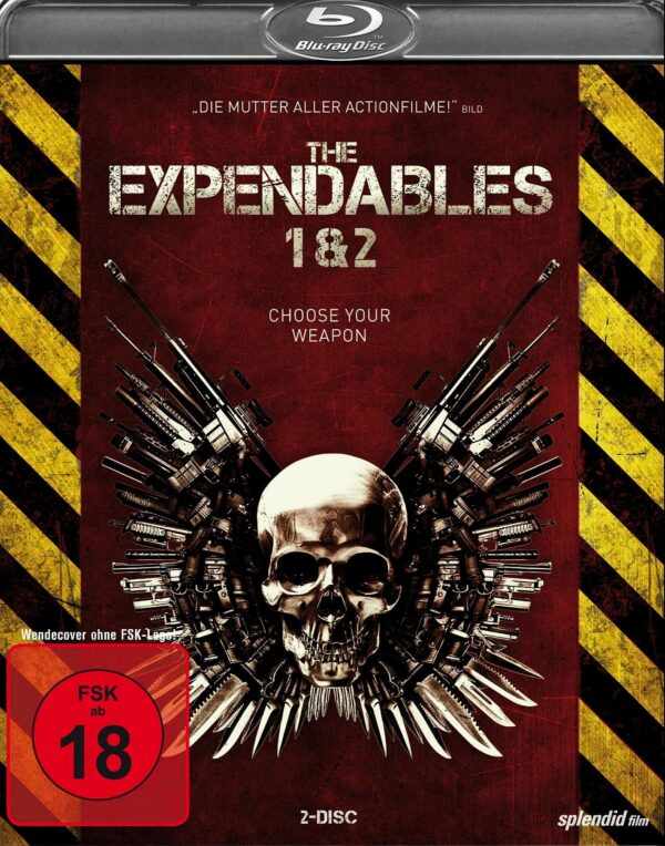 The Expendables 1 & 2 (2 Discs)