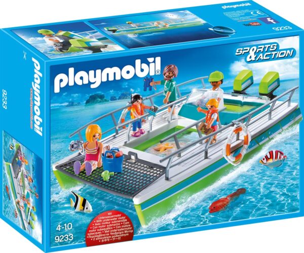 Playmobil 9233 Glasbodenboot mit Unterwassermotor