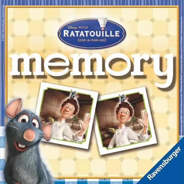 Memory Ratatouille, Legespiel