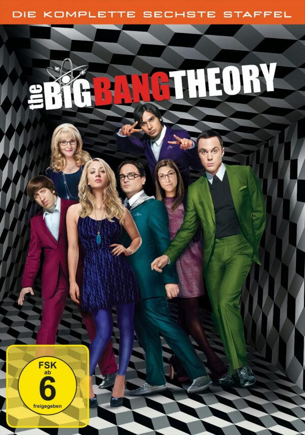 The Big Bang Theory - Die komplette sechste Staffel (3 Discs)