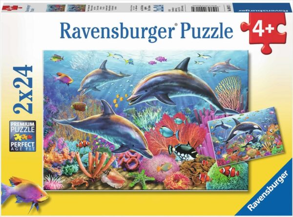 Bunte Unterwasserwelt Puzzle