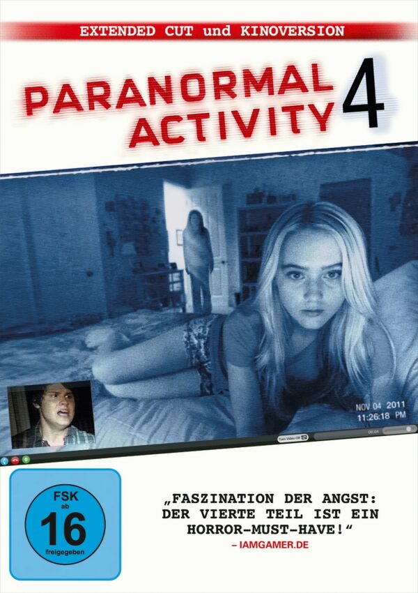 Paranormal Activity 4 (Extended Cut, inkl. Kinoversion)