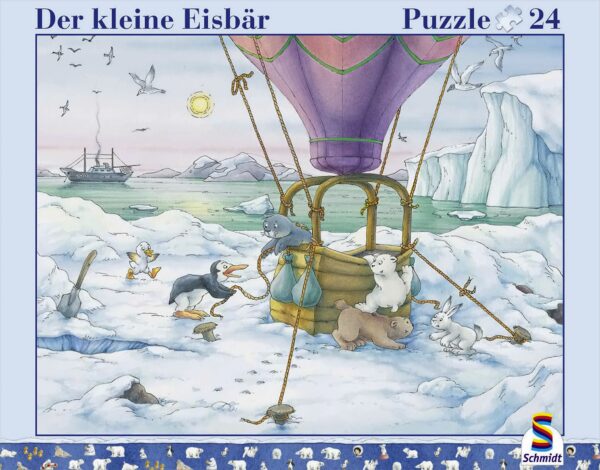 Rahmenpuzzle - Der kleine Eisbär - 24 Teile