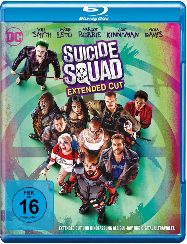 Suicide Squad (Extended Cut + Kinofassung, 2 Discs)