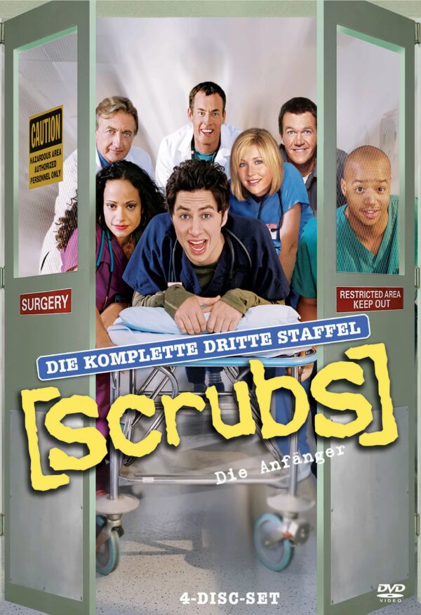 Scrubs: Die Anfänger - Die komplette dritte Staffel (4 DVDs)