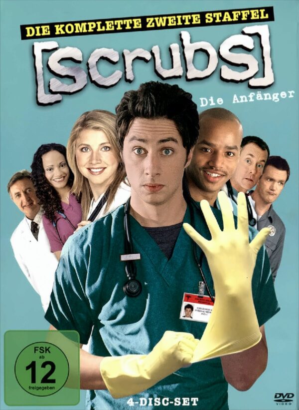 Scrubs: Die Anfänger - Die komplette zweite Staffel (4 DVDs)