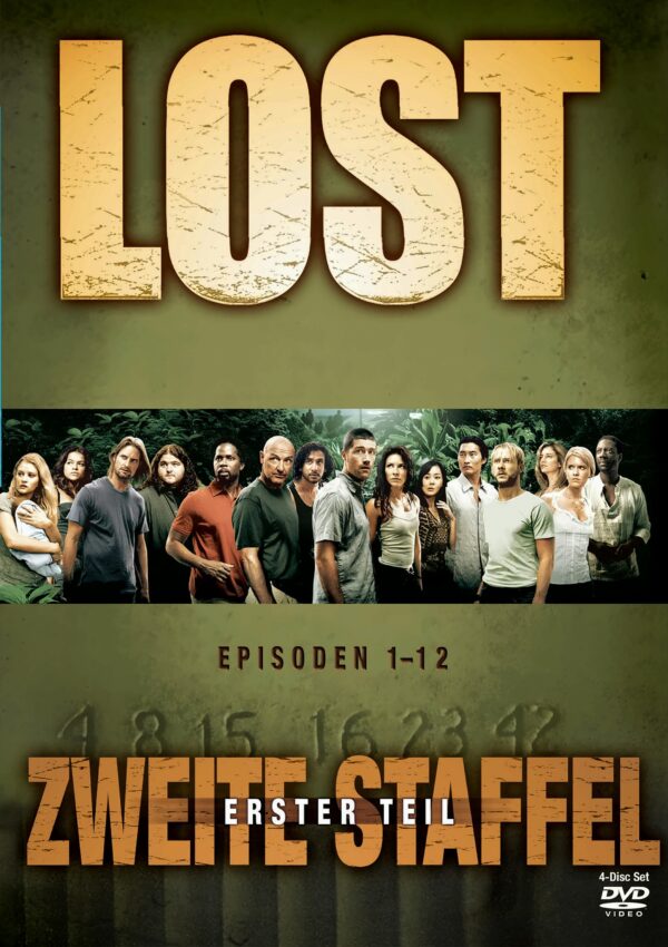 Lost - Zweite Staffel, Erster Teil (4 DVDs)