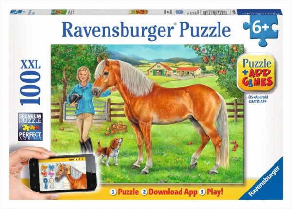 Ravensburger Puzzle - Mein Lieblingspferd, 100 Teile