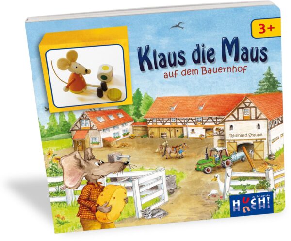 Huch - Lernspielbuch - Klaus die Maus auf dem Bauernhof