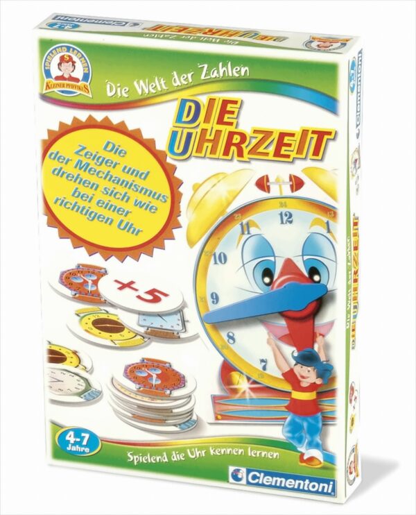 Spielend lernen - Die Uhrzeit