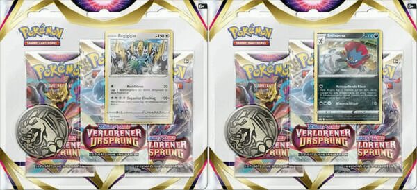 Pokemon Schwert & Schild – Verlorener Ursprung 3-er Boosterpack (sortierter Artikel)