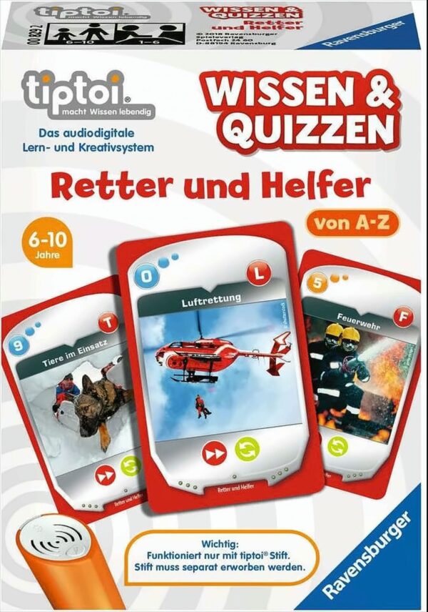 tiptoi - Wissen und Quizzen: Retter und Helfer