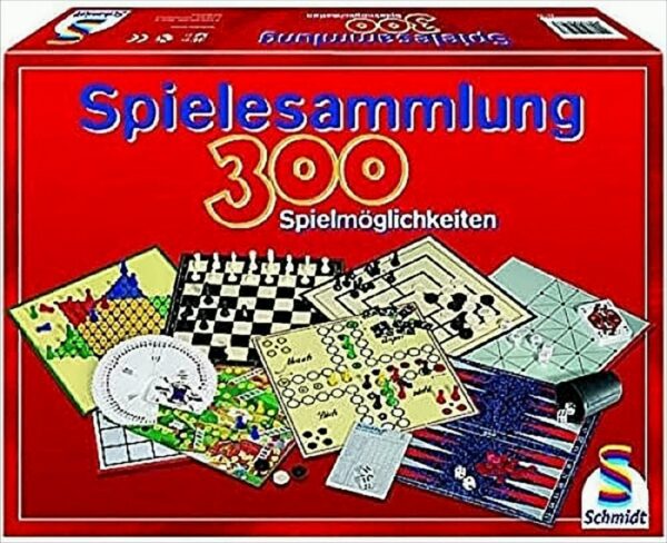 Spielesammlung mit 300 Spielmöglichkeiten