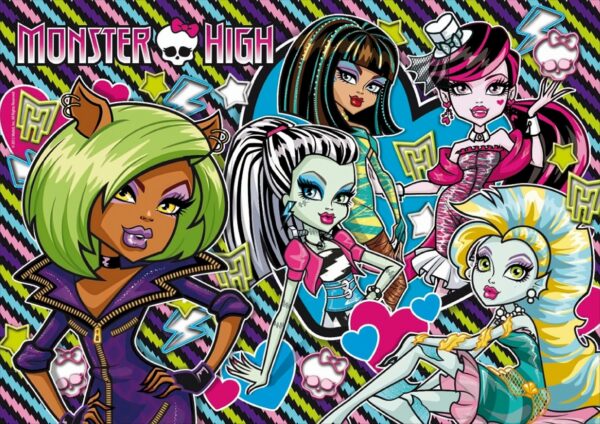 Clementoni High Quality 500 Teile Puzzle - Monster High: Perfectly Imperfekt