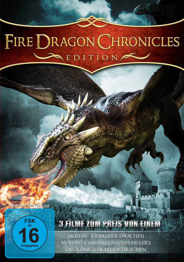 BOX Fire Dragon Chronicles Edition (3 Filme auf 1 DVD)