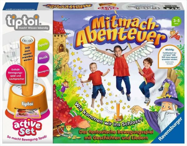 tiptoi ACTIVE Set Mitmach-Abenteuer