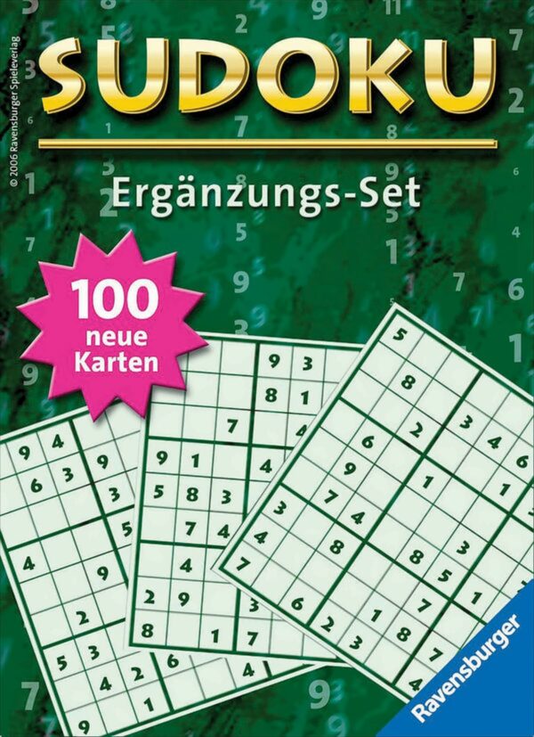 Ravensburger Spiel - SUDOKU Ergänzungs-Set