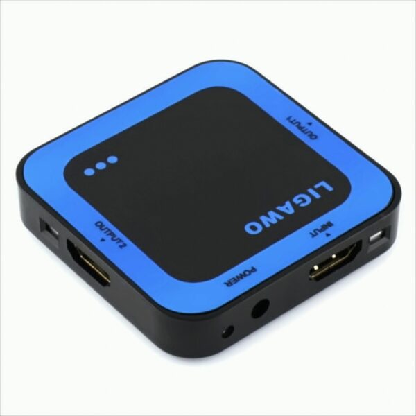 Ligawo 6518706 HDMI Splitter 1x2 - 3D passiv/ USB