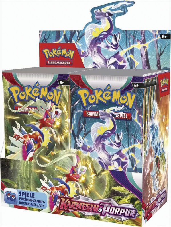 Pokémon - Booster Pack Karmesin & Purpur DE