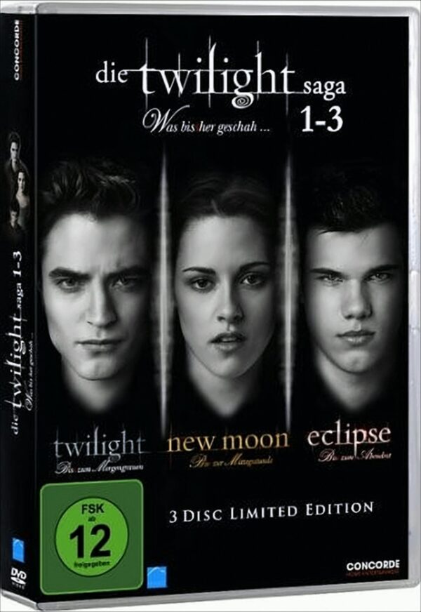 Die Twilight Saga 1-3 - Was bissher geschah... [Limited Edition] [3 DVDs]