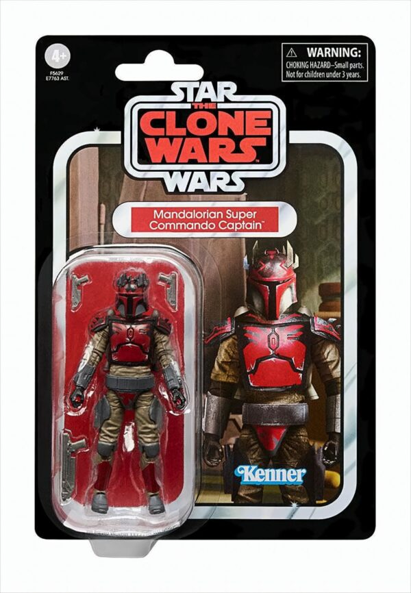 Star Wars Clone Wars Mandalorian Su.Commando Capt.