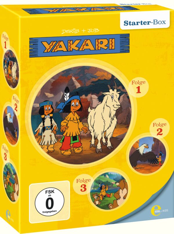 Yakari - Starter-Box (3 Discs)