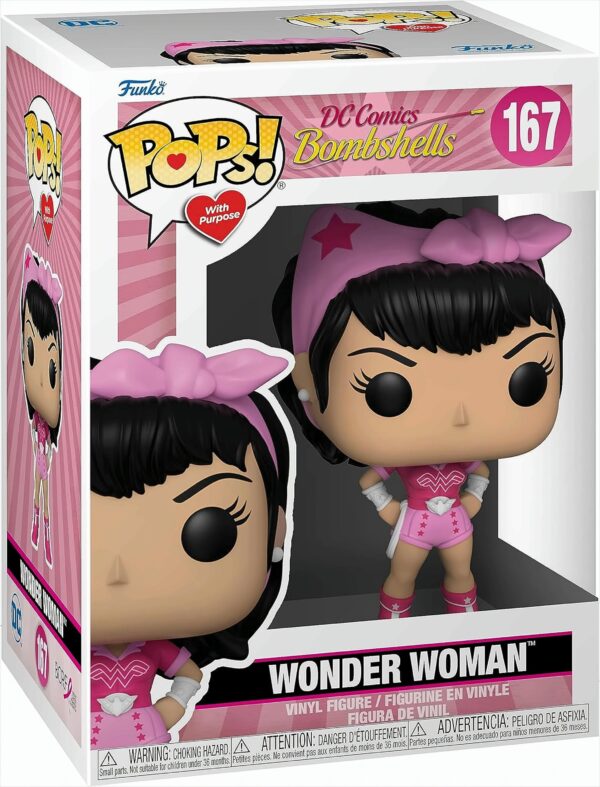 Funko POP - Breast Cancer Awareness - Bombshell Wonder Woman