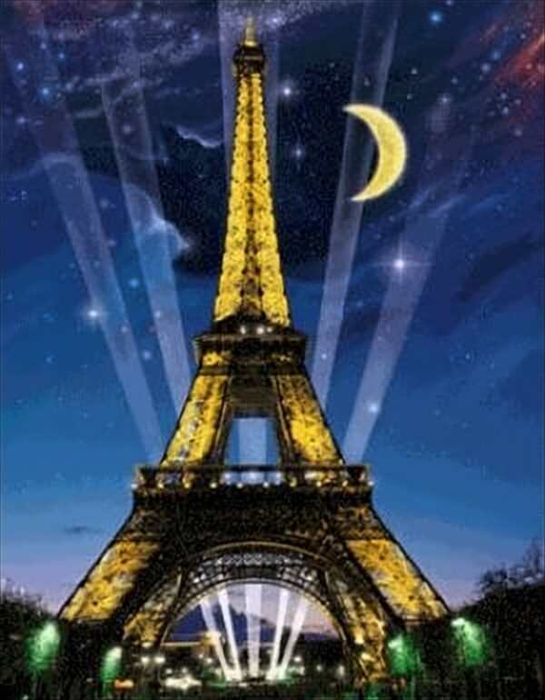 Paris bei Nacht Puzzle