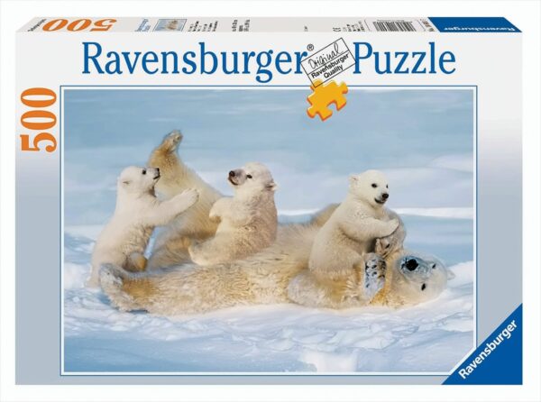 Ravensburger Puzzle - 500 Teile - Eisbärenglück