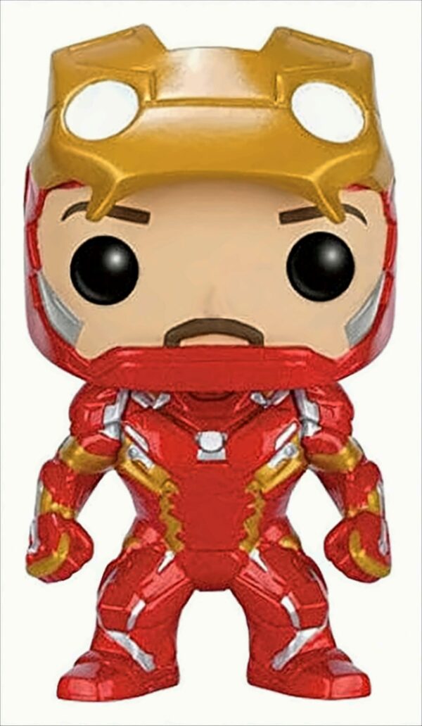 Funko Pop - Civil War Captain America - Iron Man Unmasked