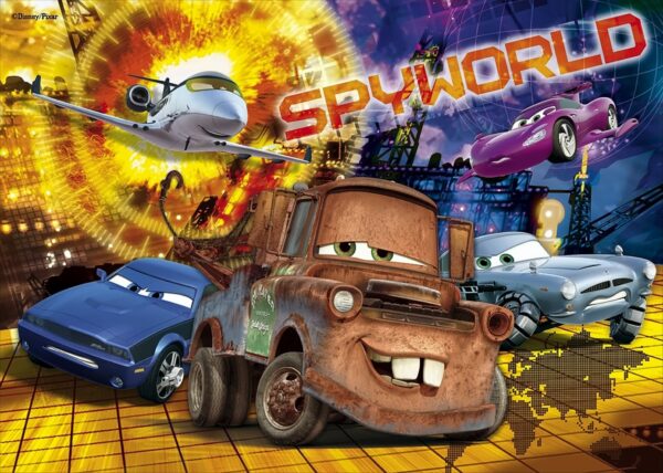 Clementoni - Supercolor Puzzle, 60 Teile - Cars: Spyworld