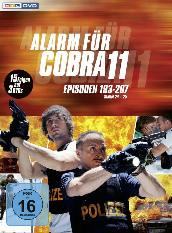 Alarm für Cobra 11 - Staffel 24 + 25 (3 Discs)