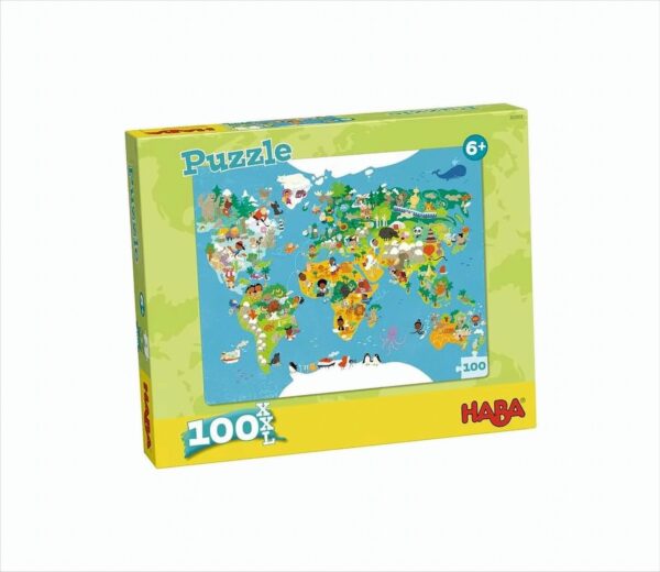 Puzzle Weltkarte